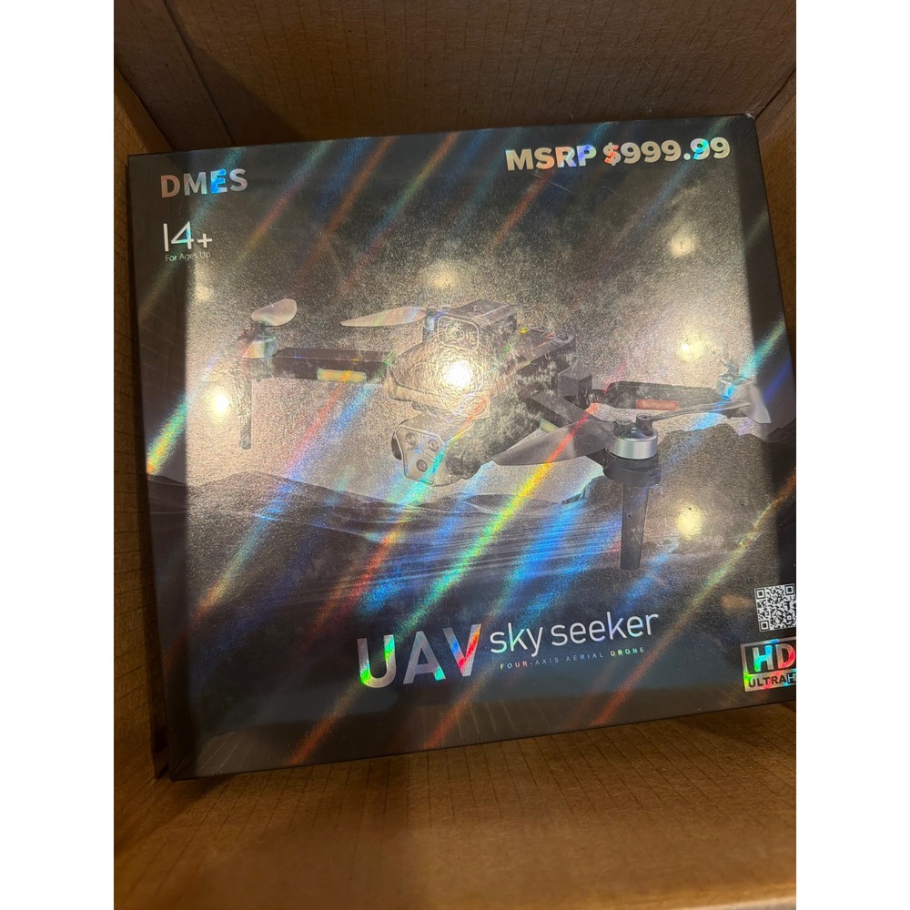 DMES P19 Sky Seeker UAV Four-Axis Aerial Drone HD Camera Obstacle Avoidance New